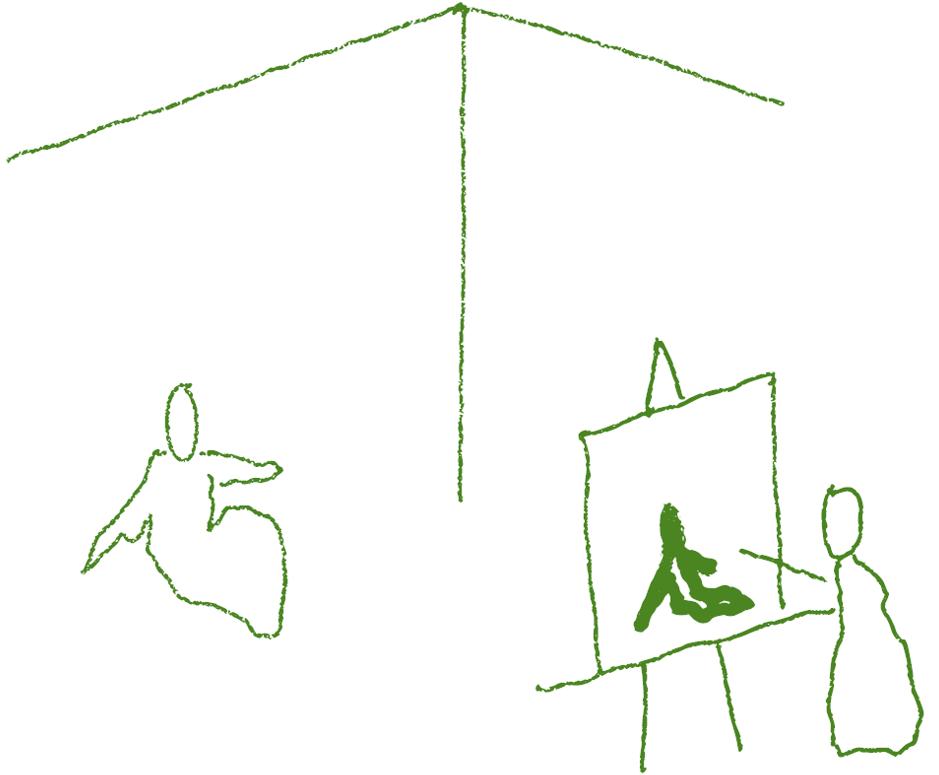 johnhurle client perspective artists studio visual simplicity